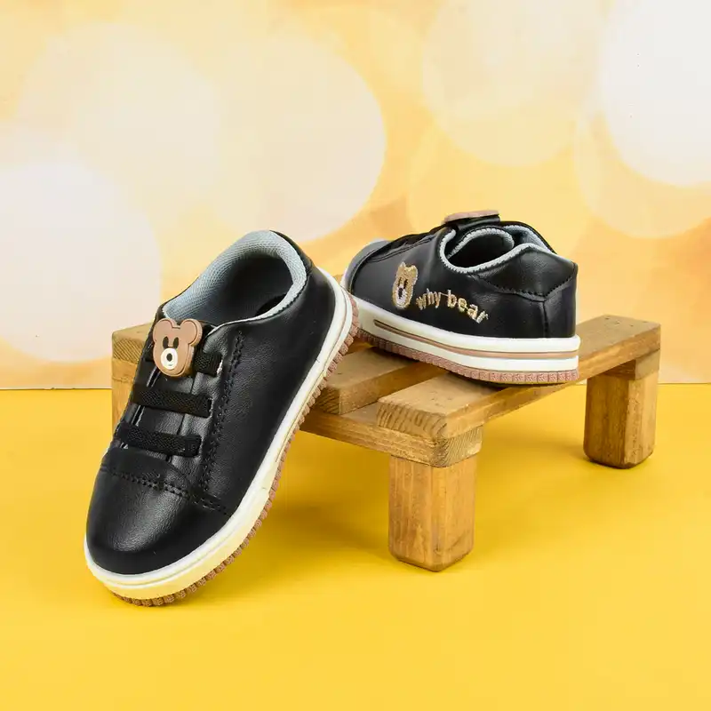 کفش راحتی  مدل تدی خرسی بند کشی کد BK.3598