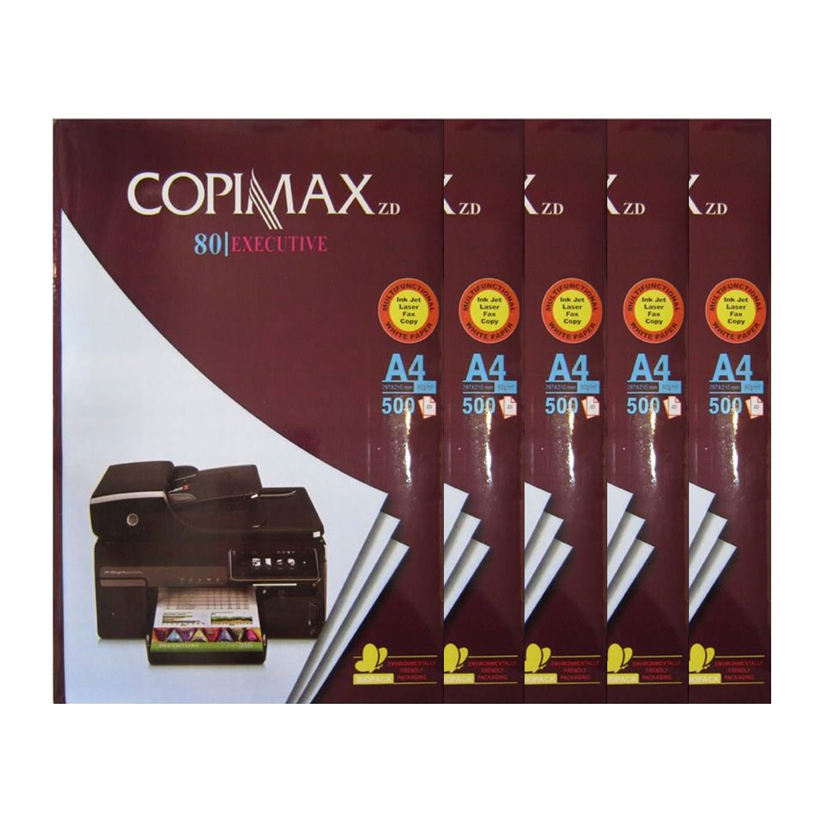 کاغذ A4 کپی مکس مدل ZD کد 05 بسته 2500 عددی