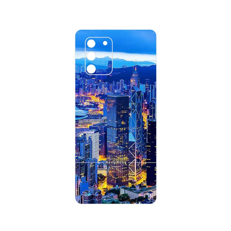 برچسب پوششی ماهوت مدل Hong Kong City مناسب برای گوشی موبایل سامسونگ Galaxy S10 Lite