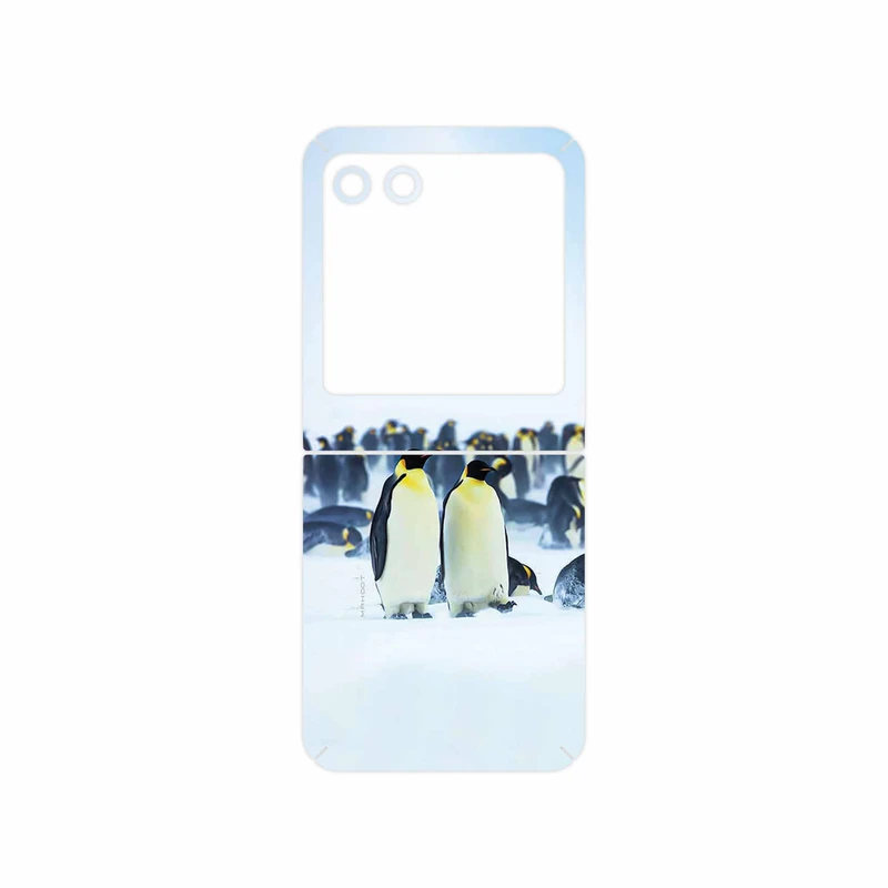 برچسب پوششی ماهوت مدل Penguin مناسب برای گوشی موبایل موتورولا Razr 40 Ultra