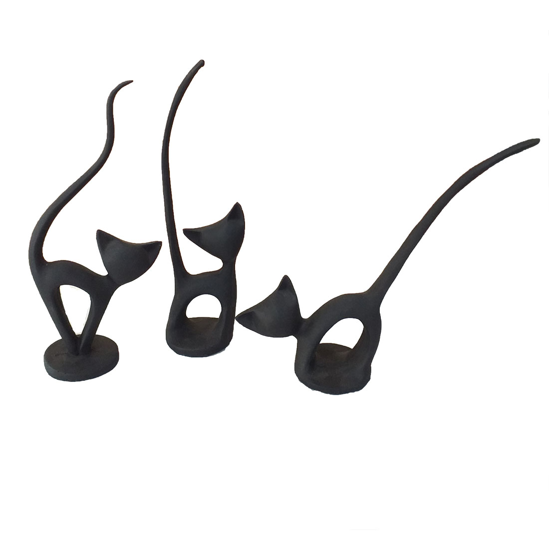 مجسمه مدل گربه مجموعه 3 عددی
