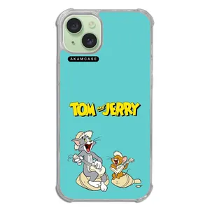 AKAM AMC-WTA15PLUS-TOM & JERRY3 Cover For Apple iPhone 15 Plus