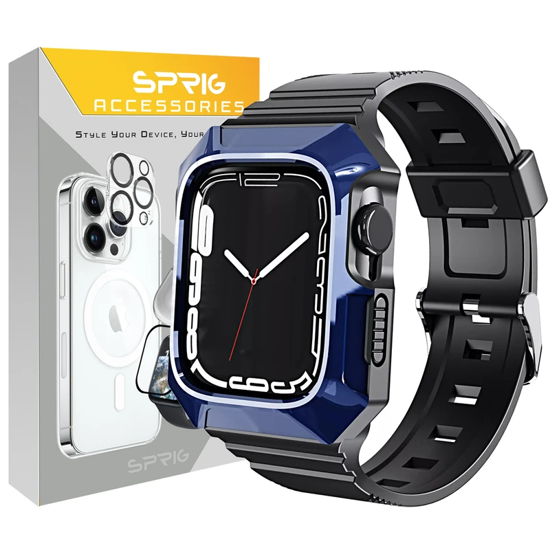 بند اسپریگ مدل Chic Set مناسب برای اپل واچ سری 7/8/9 سایز 41 میلی متری