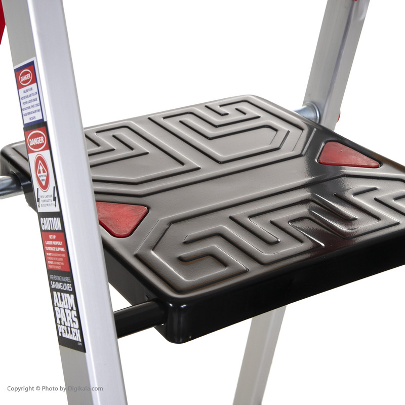 نردبان 4 پله آلوم پارس پله مدل کلاسیک