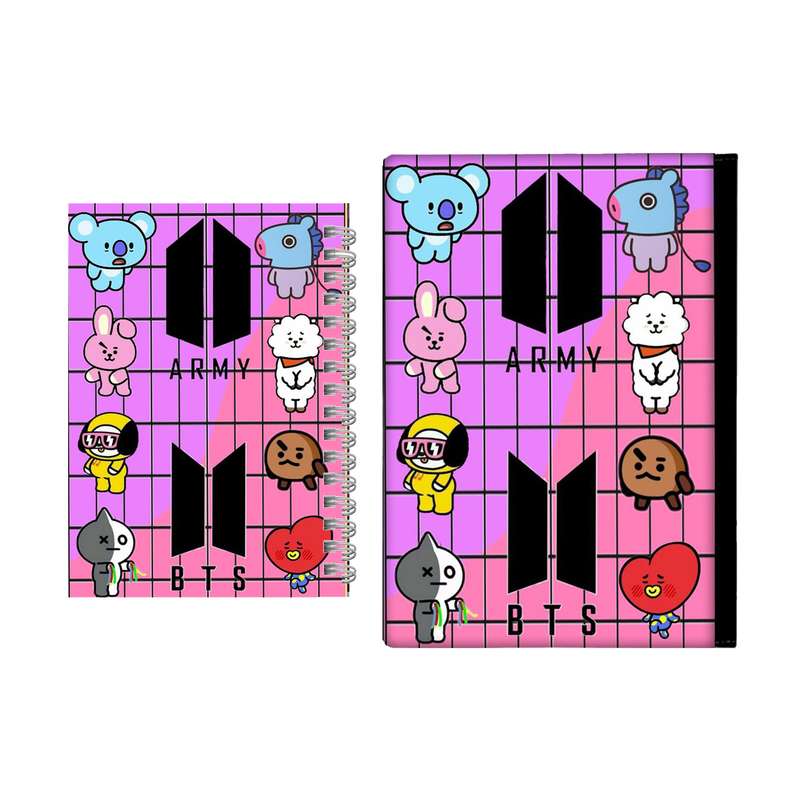 کلاسور مدل بی تی اس کد 2395  به همراه دفتر یادداشت