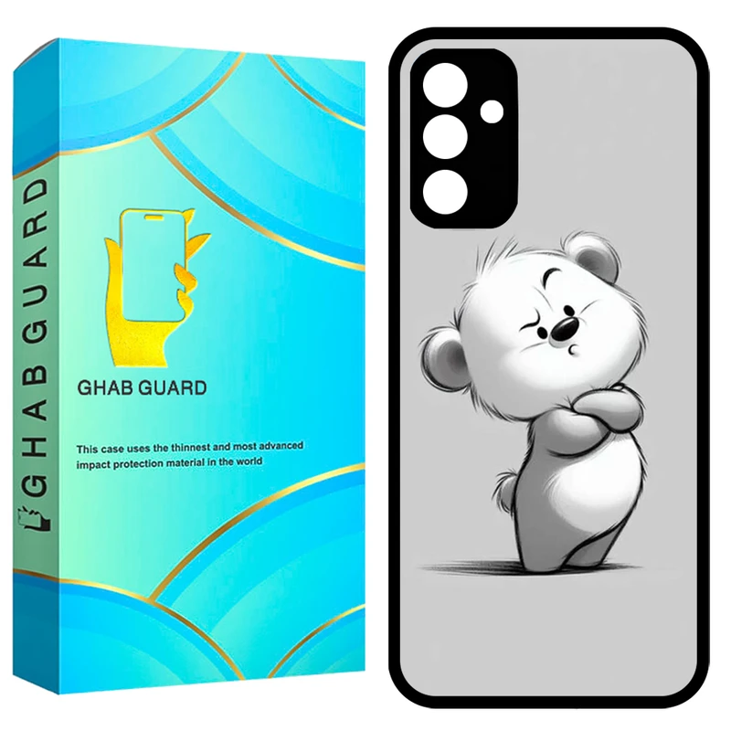 کاور قاب گارد طرح خرس مدل GCHPA34 مناسب برای گوشی موبایل سامسونگ Galaxy A34 5G