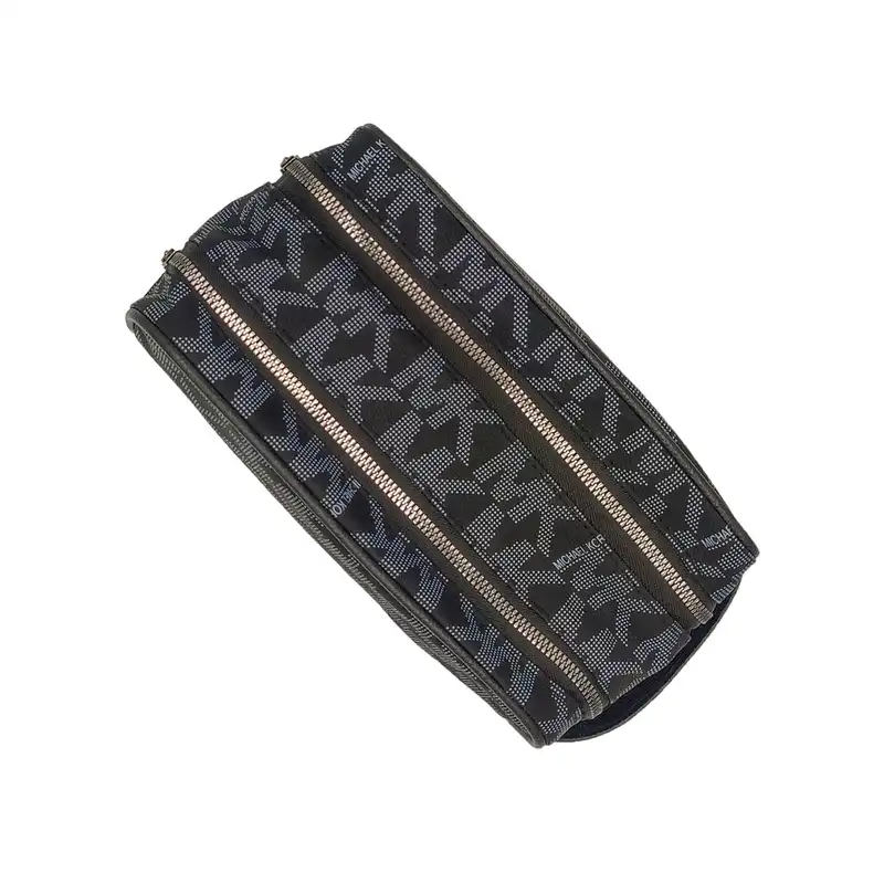 کیف لوازم آرایش زنانه مدل دو زیپ کد 012