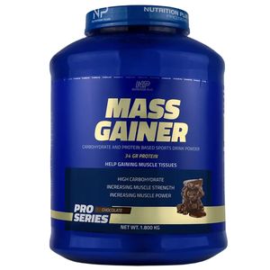 پودر مس گینر با طعم شکلاتی نوتریشن پلاس - 1800 گرم