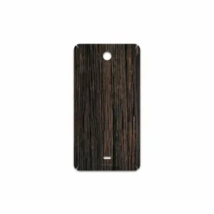 MAHOOT Burned Wood Cover Sticker for Microsoft Lumia 430
