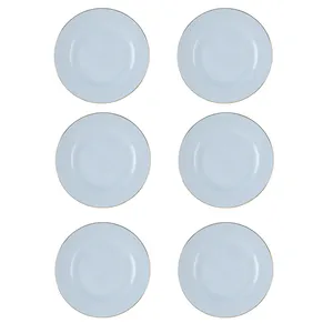 پیش دستی مدل ایتالیا خط طلا بسته 6 عددی