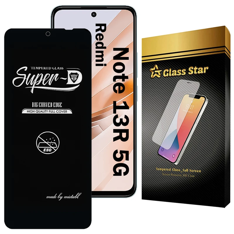 محافظ صفحه نمایش گلس استار مدل SUPERDNS مناسب برای گوشی موبایل شیائومی Redmi Note 13R 5G
