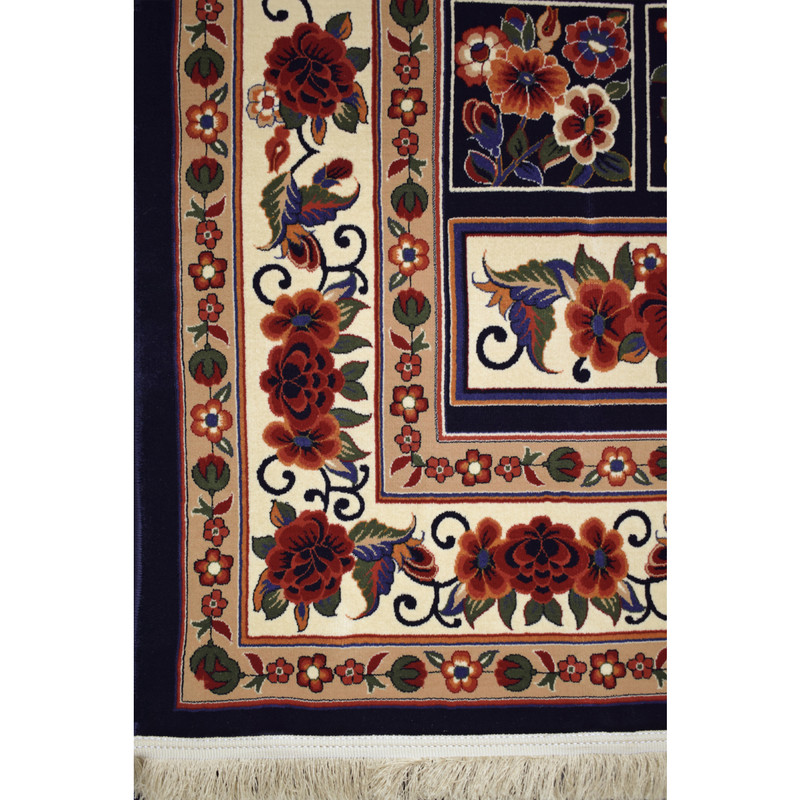 گبه ماشینی افرند کد 826 زمینه سرمه‌ای