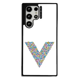 AKAM AMC-WSGS22U-ALPHADOODLEBET-22 Cover For Samsung Galaxy S22 Ultra