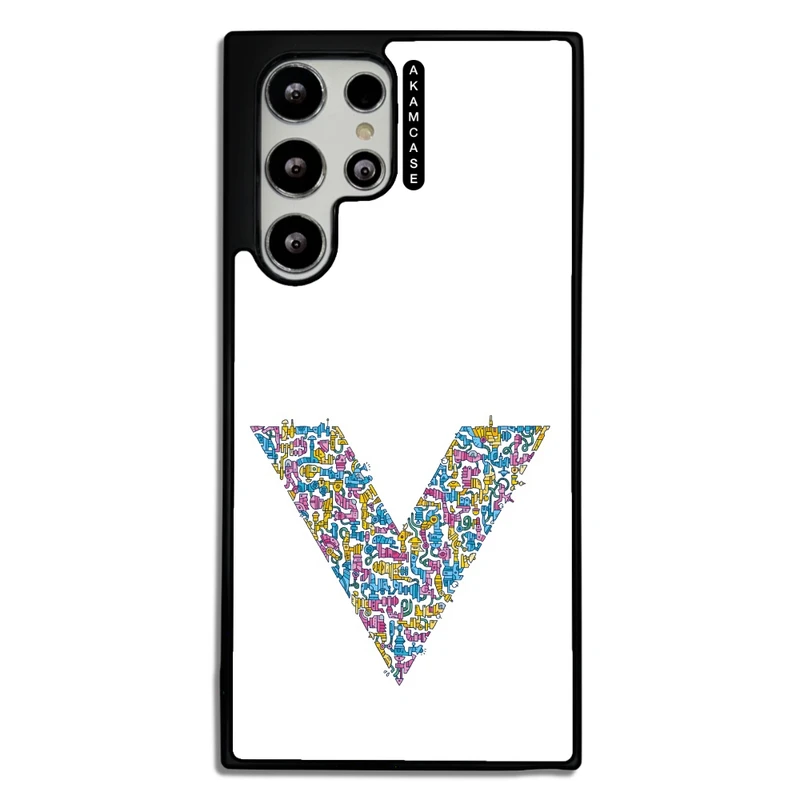کاور آکام مدل AMC-WSGS22U-ALPHADOODLEBET-22 مناسب برای گوشی موبایل سامسونگ Galaxy S22 Ultra