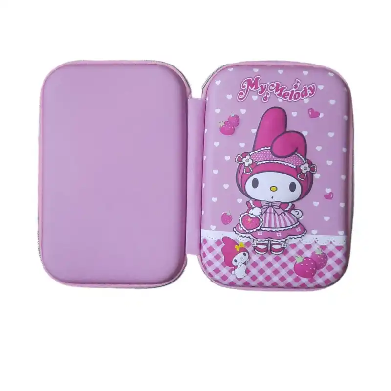 جامدادی مدل تبلتی برجسته طرح ملودی و توت فرنگی