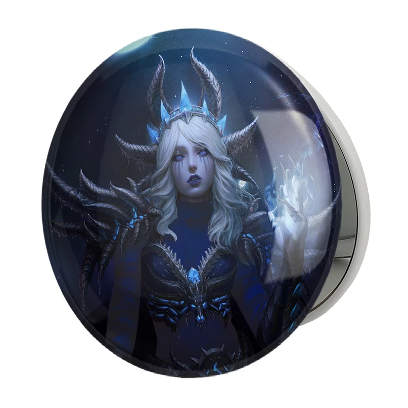 آینه جیبی خندالو طرح بازی دنیای وارکرفت (World of Warcraft) مدل تاشو کد 31827