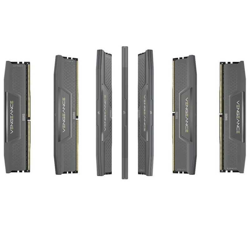 رم دسکتاپ DDR5 دو کاناله 5200 مگاهرتز CL40 کورسیر مدل VENGEANCE RGB ظرفیت 32 گیگابایت