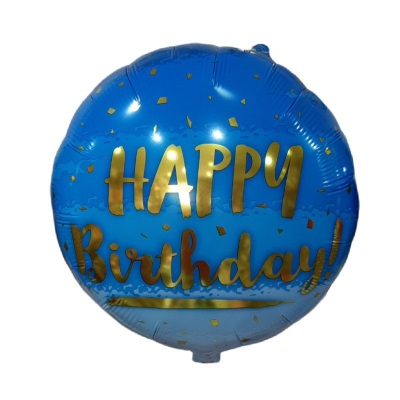 بادکنک فویلی مدل happy birthday کد100