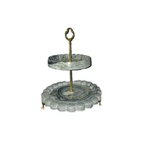 شیرینی خوری سنگ مصنوعی طرح مرجان دوطبقه