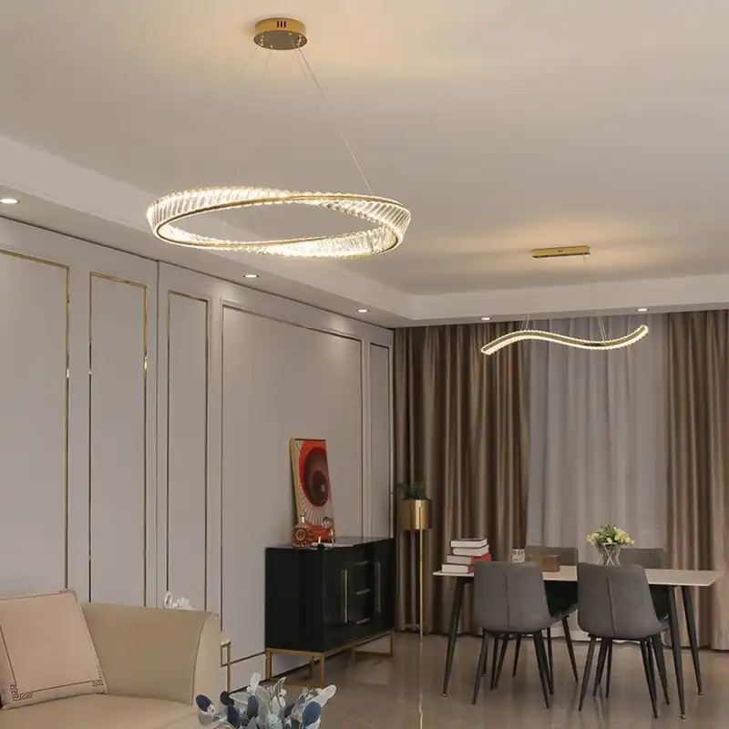 لوستر امیران لایتینگ مدل مدرن کدCRD80