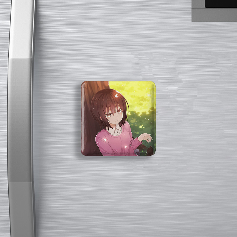 مگنت خندالو طرح کایو انیمه اریزد مدل مربعی کد 32201