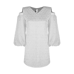 بلوز زنانه مدل اکلیلی کد Mhr-4