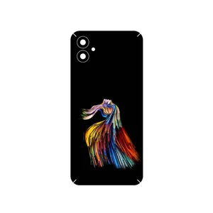 MAHOOT Rainbow Hair Digital Art Cover Sticker for Samsung A04e