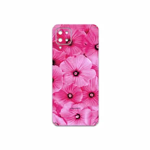 MAHOOT Pink-Flower Cover Sticker for Samsung Galaxy A12 Nacho