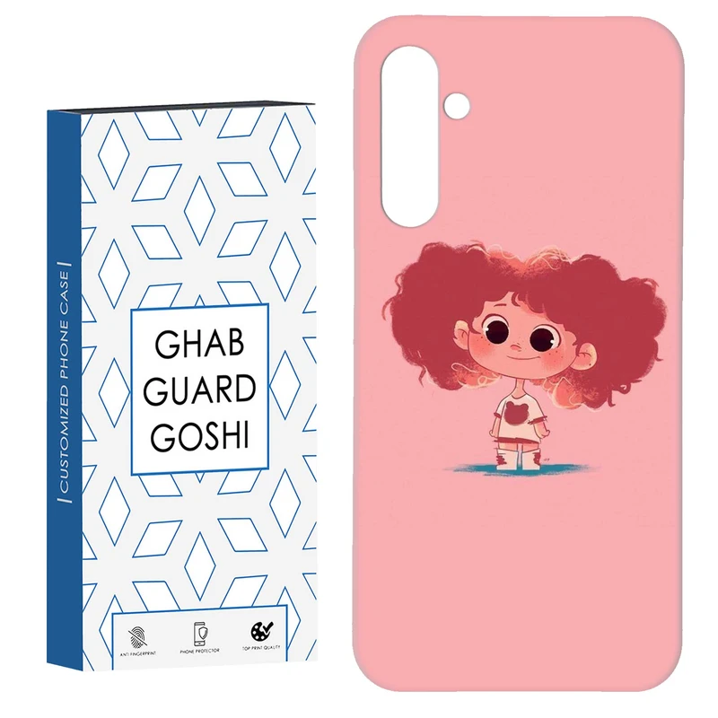 کاور قاب گارد گوشی طرح دختر  کد Dimo-749 مناسب برای گوشی موبایل سامسونگ Galaxy S23 Fe