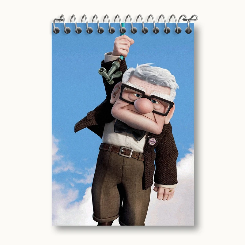 دفتر یادداشت 50 برگ خندالو طرح آپ (Up) کد N2156