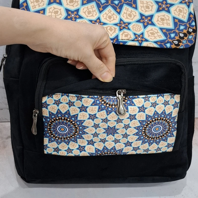 عکس شماره 2 : کوله پشتی زنانه مدل آلیا کد 34