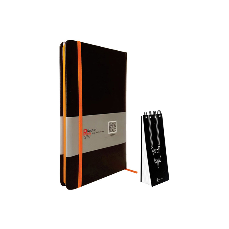 دفتر یادداشت پدیده نقش مدل مداد رنگی به همراه دفترچه یادداشت