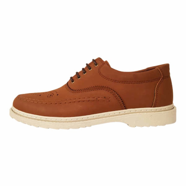 کفش مردانه مدل سیلور ساده کد T.A.J رنگ قهوه ای