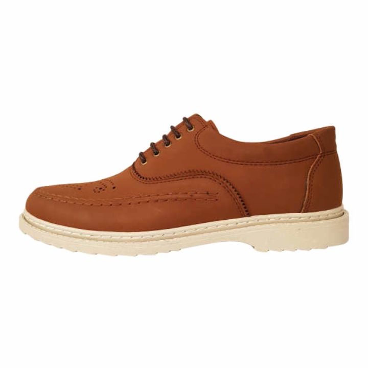 کفش مردانه مدل سیلور ساده کد T.A.J رنگ قهوه ای -  - 1