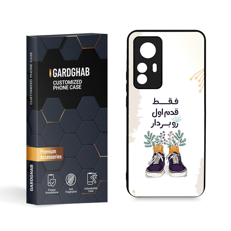 کاور گارد قاب مدل تکست مناسب برای گوشی موبایل شیائومی Mi 12 T
