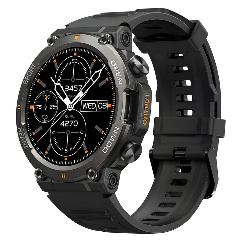 ساعت هوشمند مدل Κ59.рrօ.IPS دارای قابلیت های کنترل موسیقی، شمارنده ضربان قلب، گام شمار، قابلیت مکالمه مستقیم، مکالمه از طریق بلوتوث، پشتیبانی از زبان فارسی، قابلیت تغییر طرح ساعت یا تم ، بند سیلیکون 1 ساعت هوشمند مدل Κ59рrօ.IPS