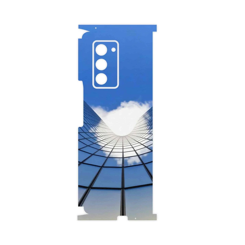 برچسب پوششی ماهوت مدل Glass skyscraper-FullSkin مناسب برای گوشی موبایل سامسونگ Galaxy Z FOLD 2