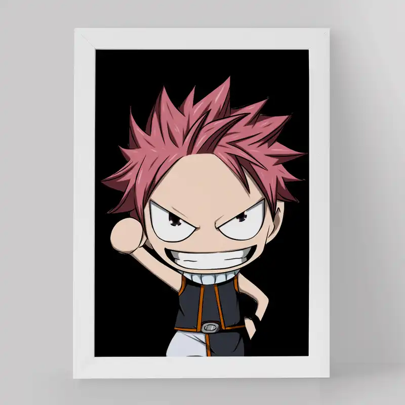 تابلو خندالو مدل ناتسو انیمه فری تیل کد 16481