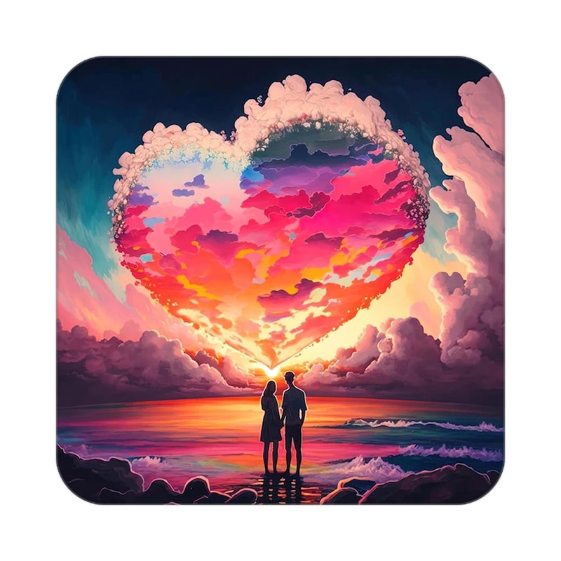 زیر لیوانی کاکتی مدل عاشقانه کد mp11508