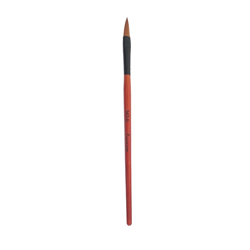 قلم موی کاشت ناخن اوکلند مدل اشکی شماره 6