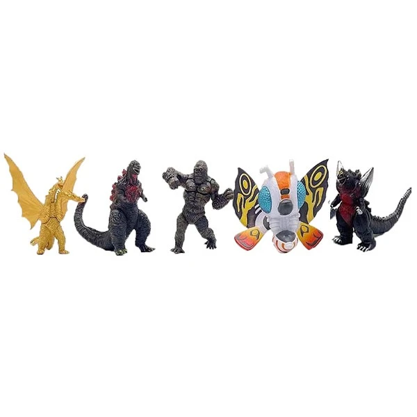 فیگور مدل Godzilla کد 1 بسته پنج عددی 