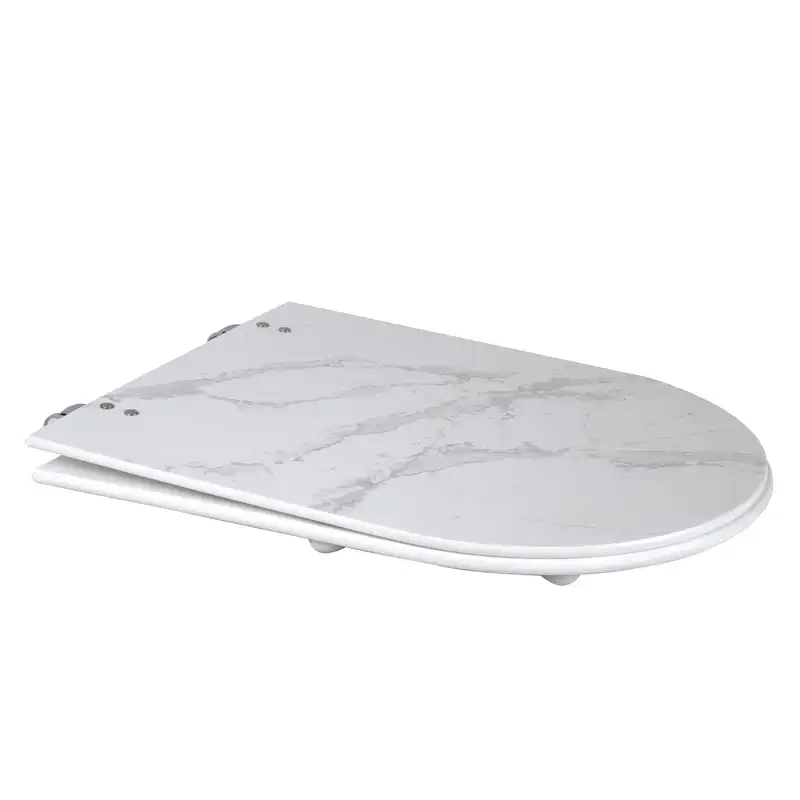 درب توالت فرنگی مدل سنگ کوارتز نیم دایره کلکته