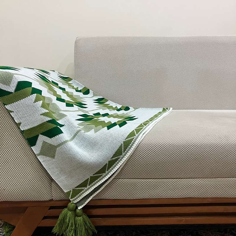 شال مبل مدل آفاق کد 03 سایز 180x140 سانتی متر