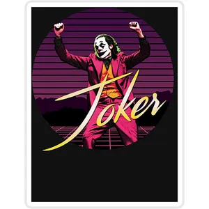 استیکر لپ تاپ طرح Joker Card کد ST1026