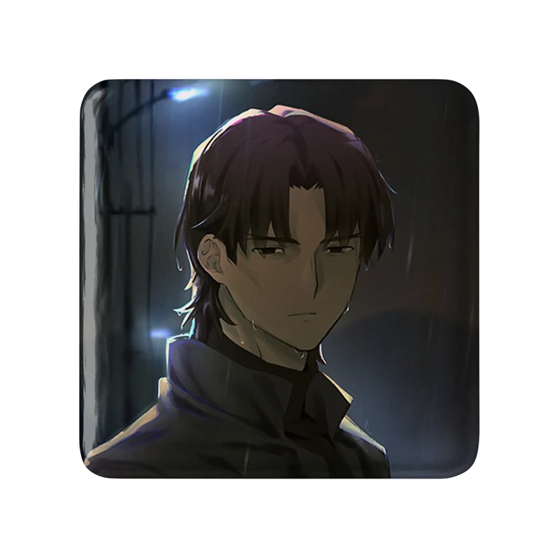 مگنت خندالو طرح کیریتسوگا انیمه فیت استی نایت Fate Stay Night  مدل مربعی کد 22805