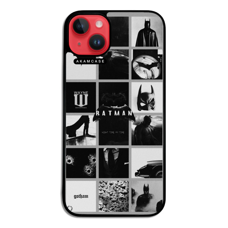 کاور آکام مدل AMC-WA14PLUS-BATMAN10 مناسب برای گوشی موبایل اپل iPhone 14 Plus
