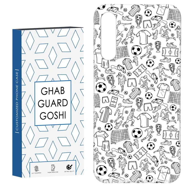 کاور قاب گارد گوشی طرح فوتبال کد Dimo-118 مناسب برای گوشی موبایل سامسونگ Galaxy A34 / A34 5g