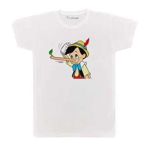 تی شرت بچگانه پرمانه طرح پینوکیو کد pmt.4769