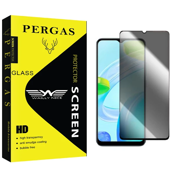 محافظ صفحه نمایش حریم شخصی وایلی نایس مدل Pergas مناسب برای گوشی موبایل ریلمی C30