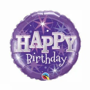 بادکنک فویلی پارتی لند تهران مدل 01happy birthday کد 2012